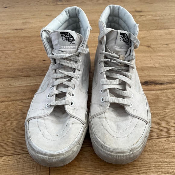 Vans Sk8 Hi Canvas Shoes - Picture 2 of 6